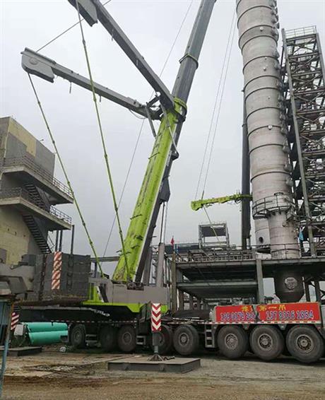 洛阳吊车出租-工程案例