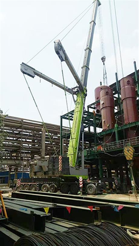 洛阳吊车租赁-案例