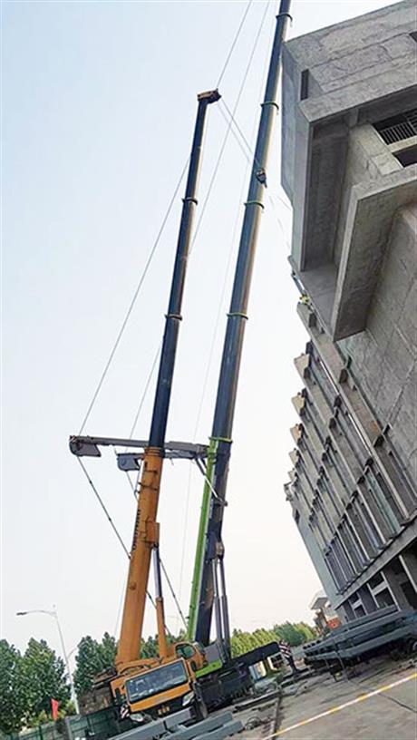 洛阳吊车租赁-工程案例