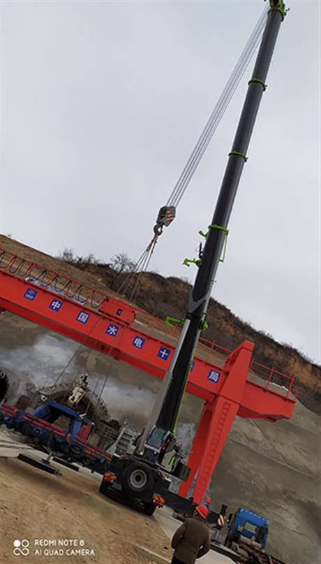 洛阳吊车租赁-工程案例