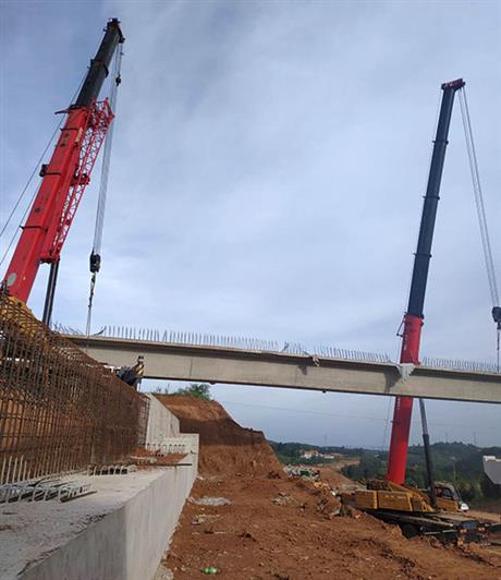 洛阳吊车租赁-工程案例