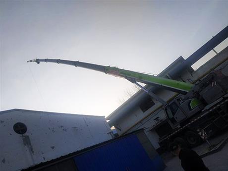 洛阳吊车租赁-工程案例