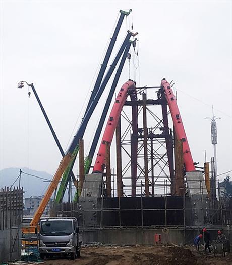 洛阳吊车出租-工程案例