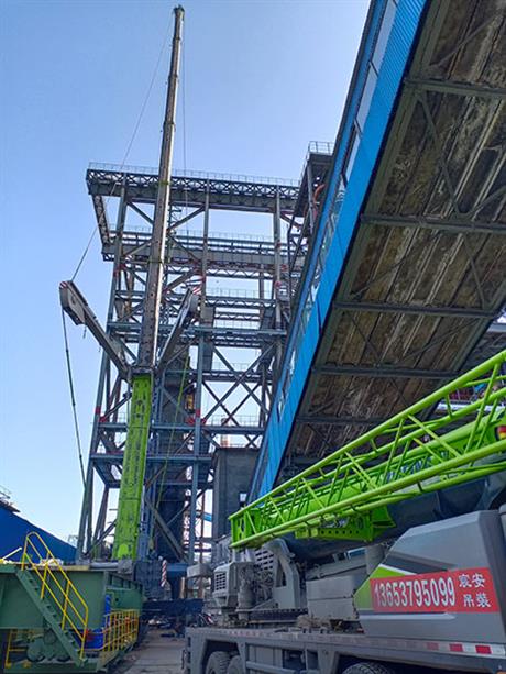 洛阳吊车租赁-案例