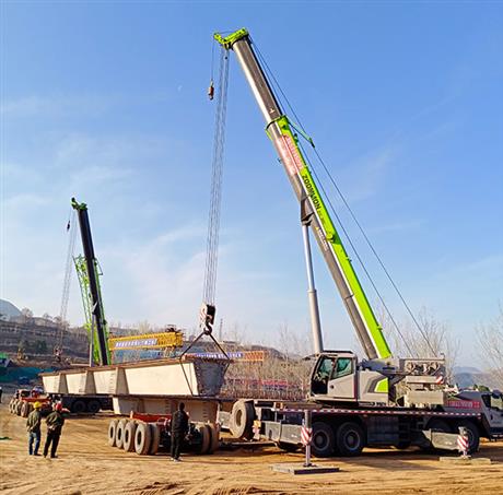 洛阳吊车租赁-案例
