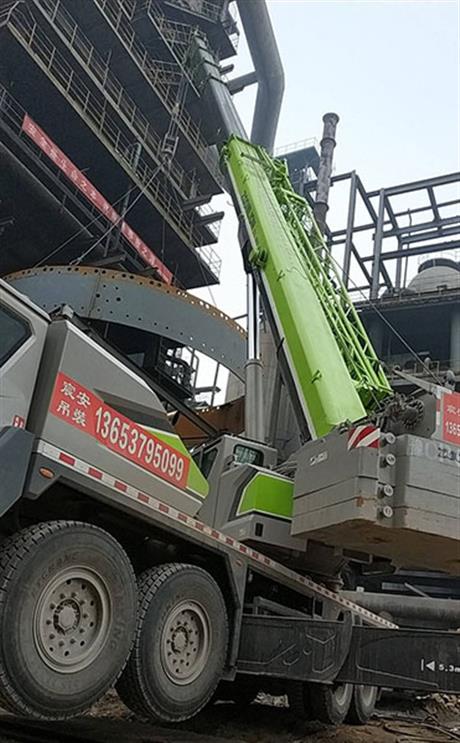 洛阳吊车租赁-案例