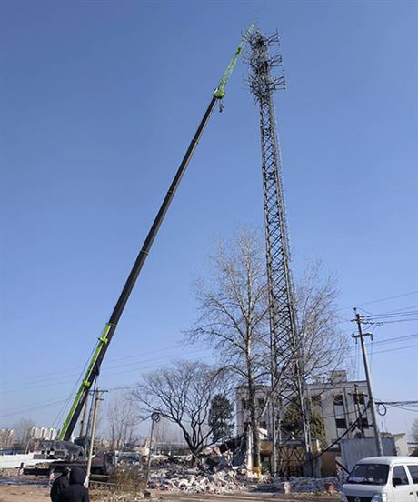 洛阳吊车租赁-工程案例