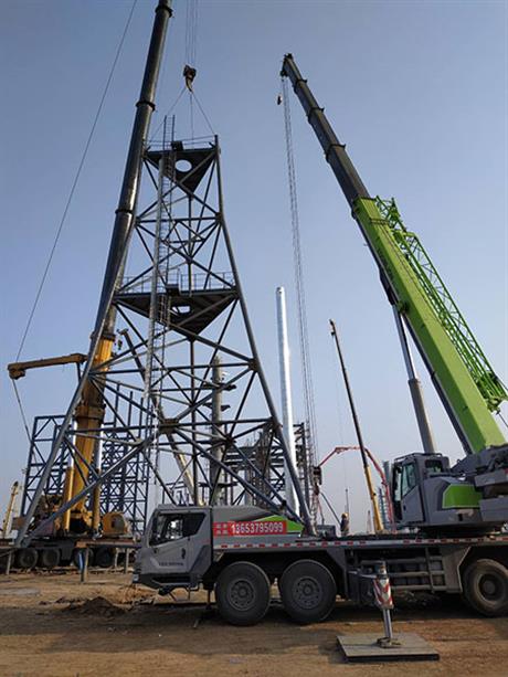 洛阳吊车租赁-案例