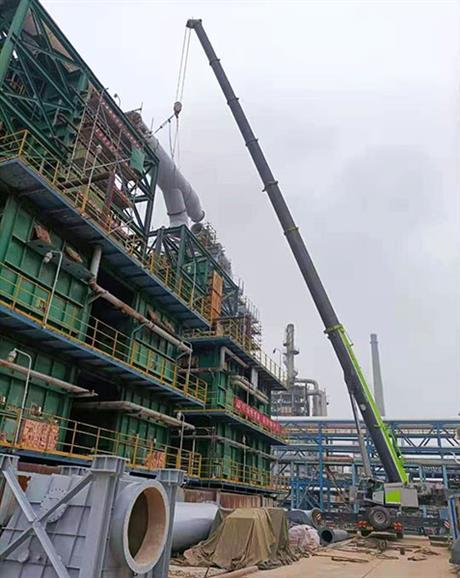 洛阳吊车租赁-案例